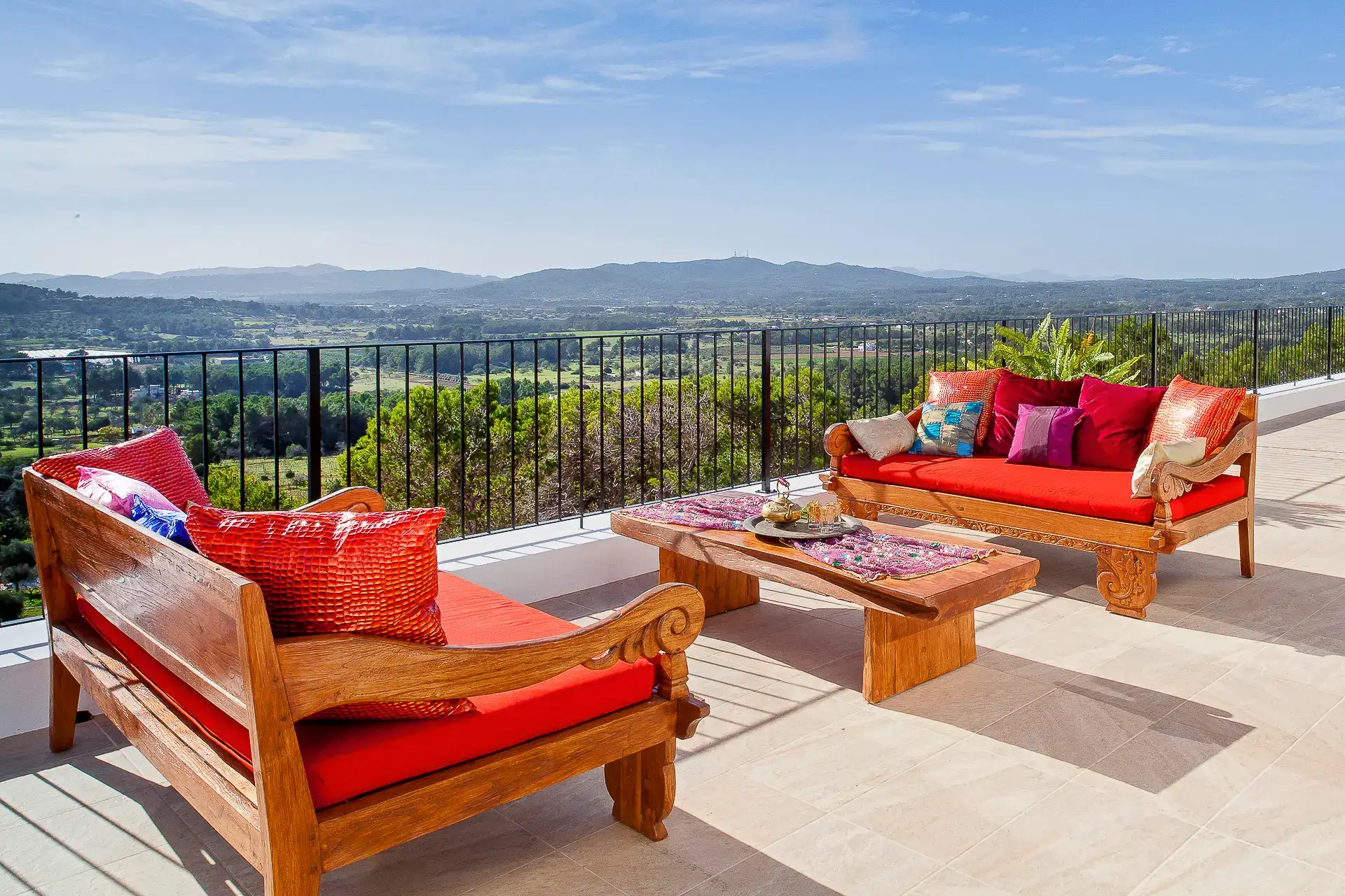 Villa Morna Valley Can Vich views over Morna valley, Ibiza